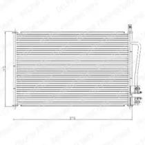 Delphi TSP0225459 Випаровувач кондиціонера