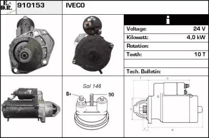 EDR 910153 Starter