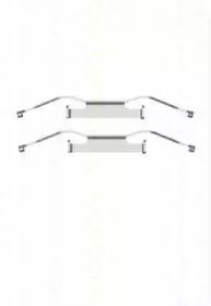 Triscan 8105291607 Монтажний комплект гальмівних колодок Triscan 8105291607 Монтажний комплект гальмівних колодок