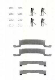 Triscan 8105421582 Монтажний комплект гальмівних колодок Triscan 8105421582 Монтажний комплект гальмівних колодок