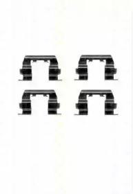 Triscan 8105431621 Spring set disc brake Triscan 8105431621 Spring set disc brake