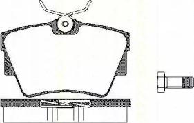 Triscan 811010530 Brake pads Triscan 811010530 Brake pads