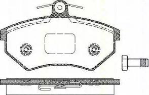 Triscan 811010975 Brake pads Triscan 811010975 Brake pads