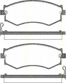 Triscan 811014996 Brake pads