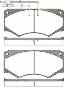 Triscan 811015024 Brake pads Triscan 811015024 Brake pads
