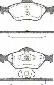Triscan 811016008 Brake pads