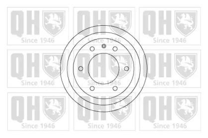 Quinton Hazell BDR247 Bremstrommel