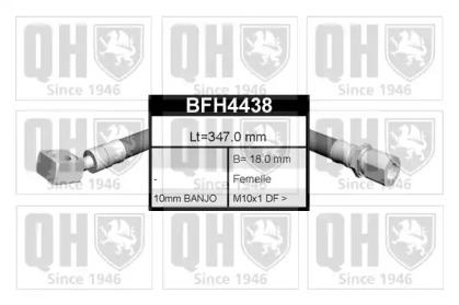 Quinton Hazell BFH4438 Шланг гальмівний