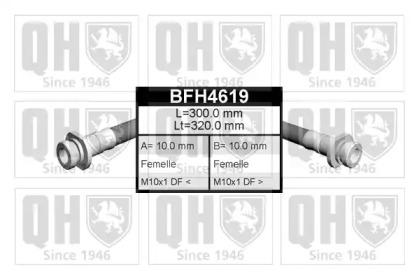 Quinton Hazell BFH4619 Hose assy brake Quinton Hazell BFH4619 Hose assy brake