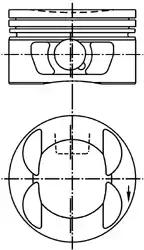 Kolbenschmidt 99695610 Поршень двигуна