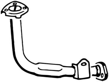 Fonos 07176 Выпускная труба отработанных газов