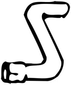 Fonos 08158 Выпускная труба отработанных газов