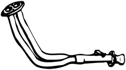 Fonos 08664 Exhaust pipe