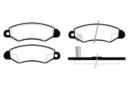 Raicam RA.0710.0 Колодки гальмівні Raicam RA.0710.0 Колодки гальмівні