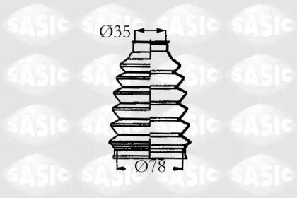 Sasic 4003457 Пильник привідного валу Sasic 4003457 Пильник привідного валу