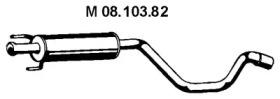Eberspacher 08.103.82 Muffler assy front