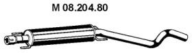 Eberspacher 08.204.80 Muffler assy front
