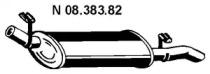 Eberspacher 08.383.82 Глушник вихлопних газів кінцевий