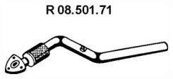Eberspacher 08.501.71 Випускна труба відпрацьованих газів