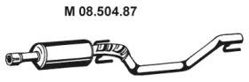 Eberspacher 08.504.87 Muffler assy front Eberspacher 08.504.87 Muffler assy front
