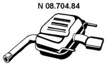 Eberspacher 08.704.84 Schalldaempfer Eberspacher 08.704.84 Schalldaempfer