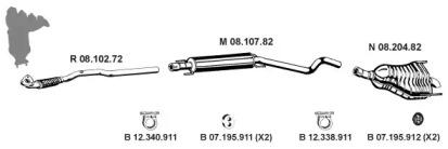 Eberspacher 082020 Schalldaempfer