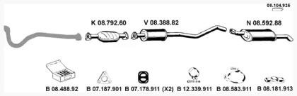 Eberspacher 082093 Schalldaempfer