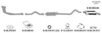Eberspacher 082119 Schalldaempfer
