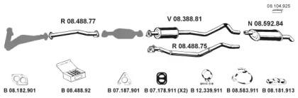 Eberspacher 082138 Schalldaempfer
