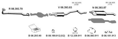 Eberspacher 082158 Schalldaempfer