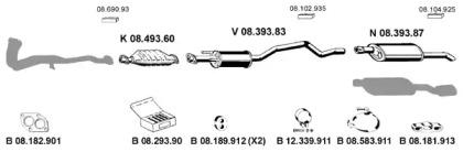 Eberspacher 082175 Глушник вихлопних газів кінцевий