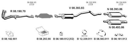 Eberspacher 082179 Schalldaempfer Eberspacher 082179 Schalldaempfer