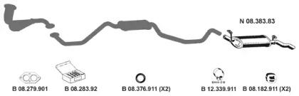 Eberspacher 082206 Schalldaempfer