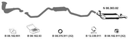 Eberspacher 082212 Schalldaempfer