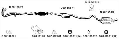 Eberspacher 082285 Schalldaempfer
