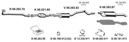 Eberspacher 082296 Schalldaempfer