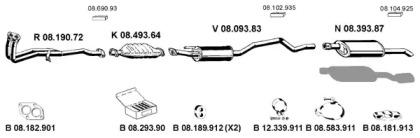 Eberspacher 082301 Schalldaempfer