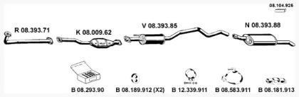 Eberspacher 082307 Schalldaempfer