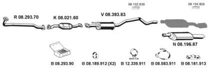 Eberspacher 082308 Schalldaempfer