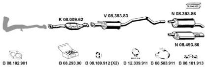 Eberspacher 082311 Глушник вихлопних газів кінцевий Eberspacher 082311 Глушник вихлопних газів кінцевий