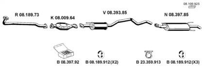 Eberspacher 082356 Schalldaempfer Eberspacher 082356 Schalldaempfer