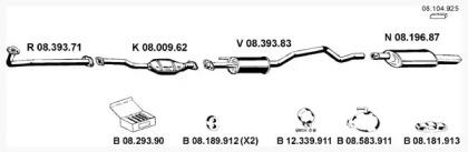 Eberspacher 082364 Schalldaempfer