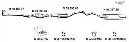 Eberspacher 082365 Глушник вихлопних газів кінцевий Eberspacher 082365 Глушник вихлопних газів кінцевий