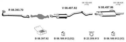 Eberspacher 082372 Schalldaempfer