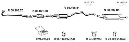 Eberspacher 082373 Schalldaempfer Eberspacher 082373 Schalldaempfer