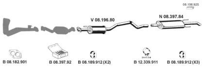 Eberspacher 082380 Schalldaempfer