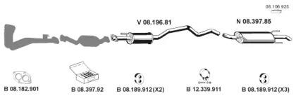 Eberspacher 082386 Schalldaempfer