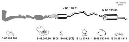 Eberspacher 082387 Schalldaempfer