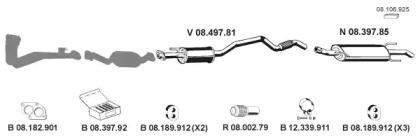Eberspacher 082389 Schalldaempfer Eberspacher 082389 Schalldaempfer