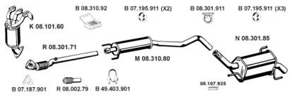 Eberspacher 082505 Sprezyna uklad wydechowy wal